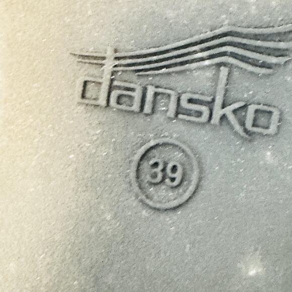 Dansko Sandals Womens 8.5 Silver Leather Addyson Strappy Wedge Heel Comfort - Picture 10 of 11